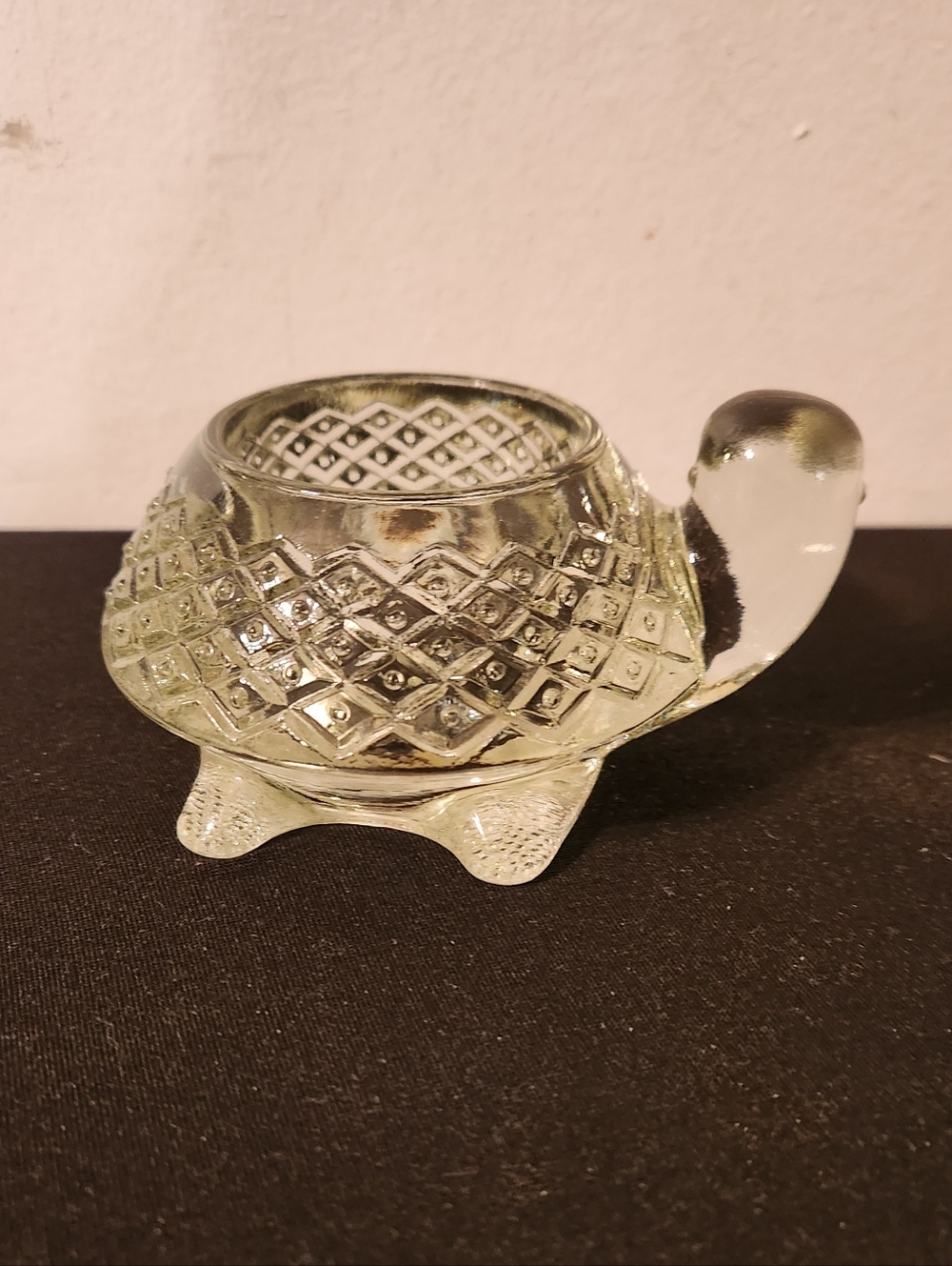 Glass Art Turtle Vintage Avon Beach Cottage Nautical